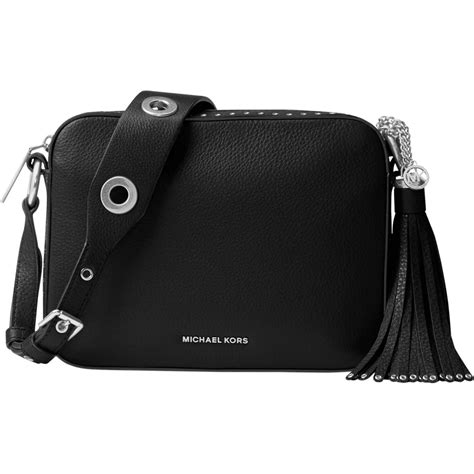 michael kors brooklyn camera bag black|Michael Kors large Brooklyn bag.